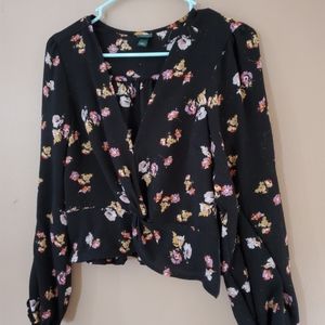 Floral sweater